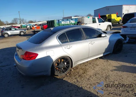 2007 Infiniti G35 Sport W/6-Speed Manual z USA, uszkodzony, nr VIN JNKBV61E27M714737
